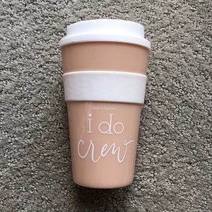 “I DO CREW” reusable mug